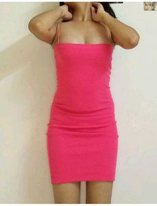 ZARA Pink Bodycon Mini Dress (no tag)