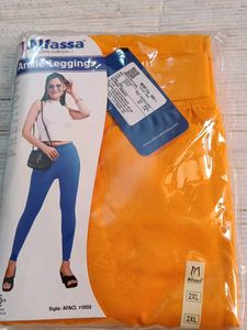 Alfassa Ankle Leggings - Orange