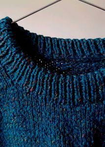 Unisex Bottle green Knit Sleeveless Sweater