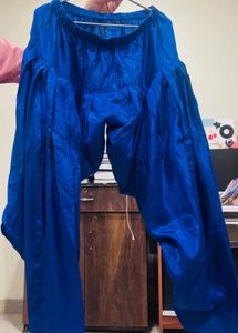 Royal Blue Embroidered suit and salwar