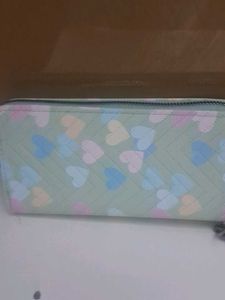 Cute Heart Pattern Wallet