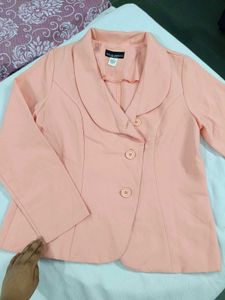 Peach Blazer Jacket