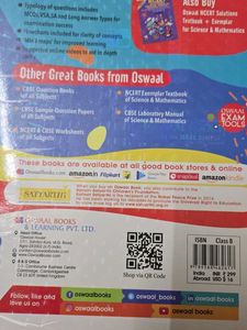 Oswaal NCERT &amp; CBSE Class 8 Math Question Bank