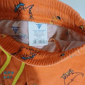 Kids KB Teamspirit Orange Sleepwear Set