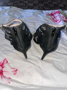 Strappy Black Heels