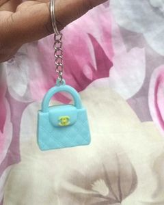 Cute Handbag Keychain Set