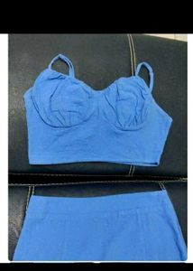 Blue Two-Piece Set..size 34 to 36