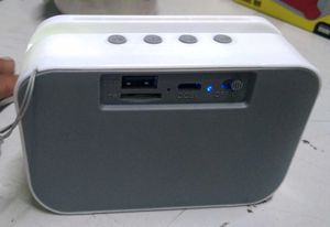 Portable Bluetooth Speaker with Lights