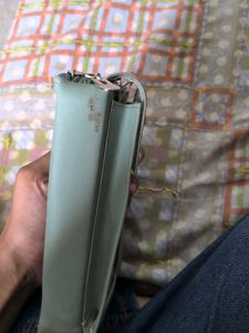 Stylish Mint Green Card Holder Wallet