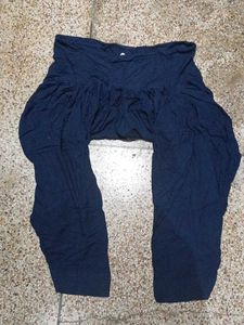 Navy Blue Patiala Pants
