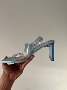 Stylish Transparent Heels