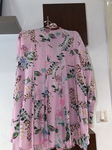 Floral Print Lightweight Jacket shirt