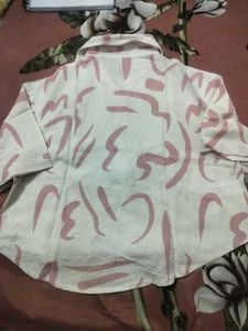 Unique Printed Button-Up Shirt