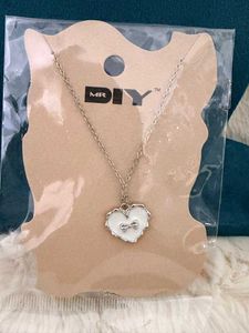 Silver Heart Pendant Necklace