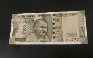 Collectible ₹500  Ending with Lucky Number 777