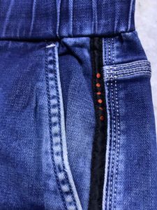 Men's Blue Jogger Jeans