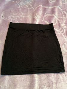 SHEIN Black Mini Skirt