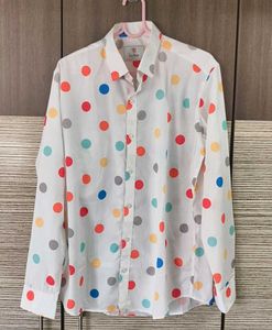 Tista Bene Polka Dot Shirt L
