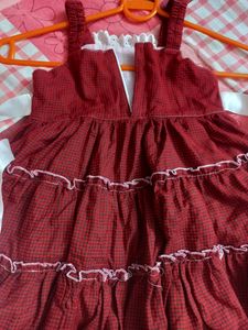 Elegant Cotton  Baby Frock