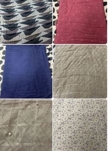 5 Dupattas + Juti