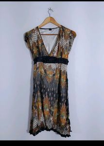Polyster Multicoloured Dress