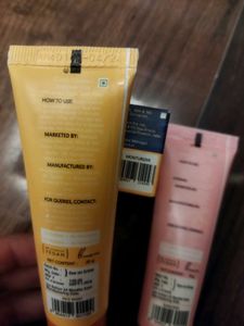 Face Wash Moisturizer And Sunscreen Combo