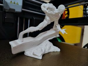 3D Printed Superhero Figurine