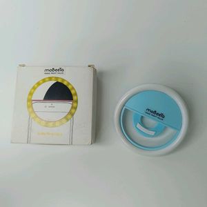 MoBeeta Selfie Ring Light Blue and Pink