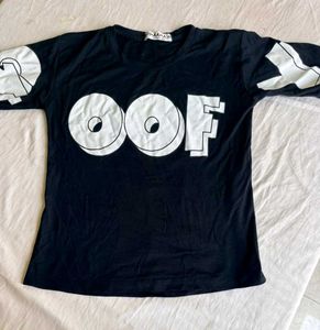 GOOFY Graphic Print Black T-Shirt 🖤