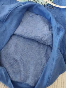 Authantic Blue Graphic Hoodie