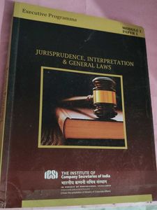 Jurisprudence & General Laws Book