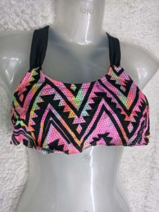 Vibrant Tribal♥️ Print Bikini Top
