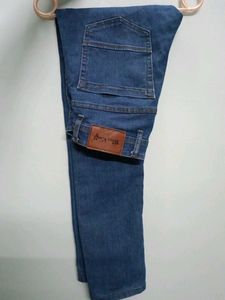 Blue Knit Denim Jeans best.