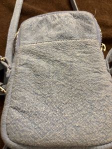 Cute denim Blue Crossbody Bag