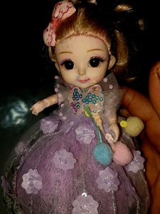 Doll with Dress &amp; Hairband pack of combo 2