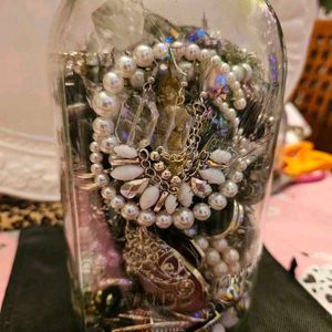 Assorted Random Jewelry Mix Jar