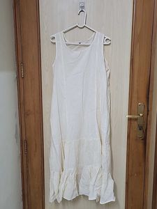silk dress with plazzo