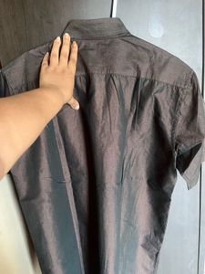 Men's Short Sleeve Collared Shirt+Freebie