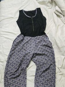 Stylish Sleeveless Jumpsuit