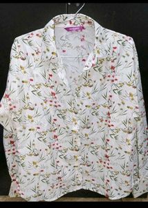 Combo White Floral Shirts
