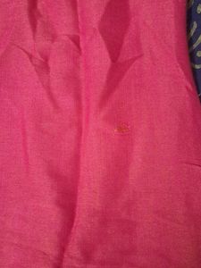 Pink Embroidered Kurta