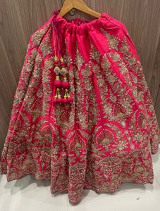 💖 Designer Pink &amp; Mint Green Lehenga for Sale
