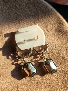 Silver Tone  Earrings