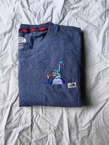 The North Face Blue Pocket Tee