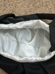 Elegant Black &amp; White Clutch Bag