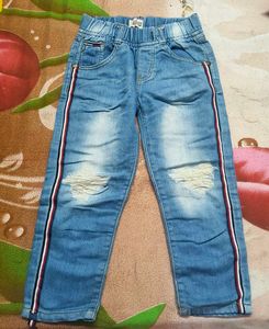Stylish Distressed Denim Jeans for Girls