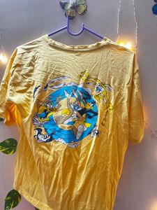 Cute Yellow Graphic Tee