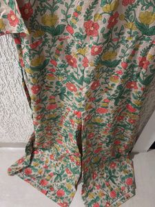 Floral Print Kurta Set