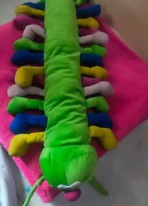 Colorful Plush Caterpillar Toy