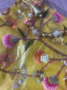 Floral Embroidered Potli Bag